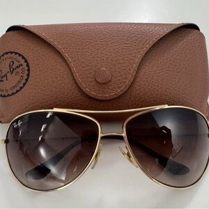 NEW (w/o tags) Ray-Ban Aviator RB3293 Unisex Sunglasses Gold&Brown Lenses - 🤩🤩🤩